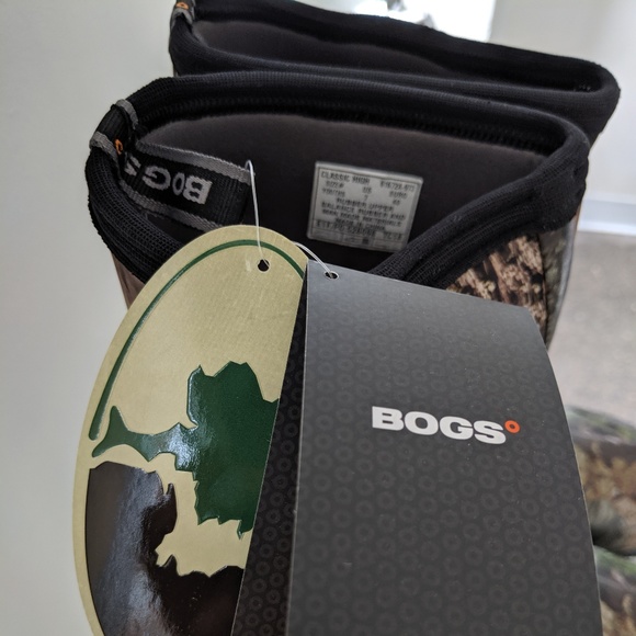 Bogs High Camo Rubber Boots